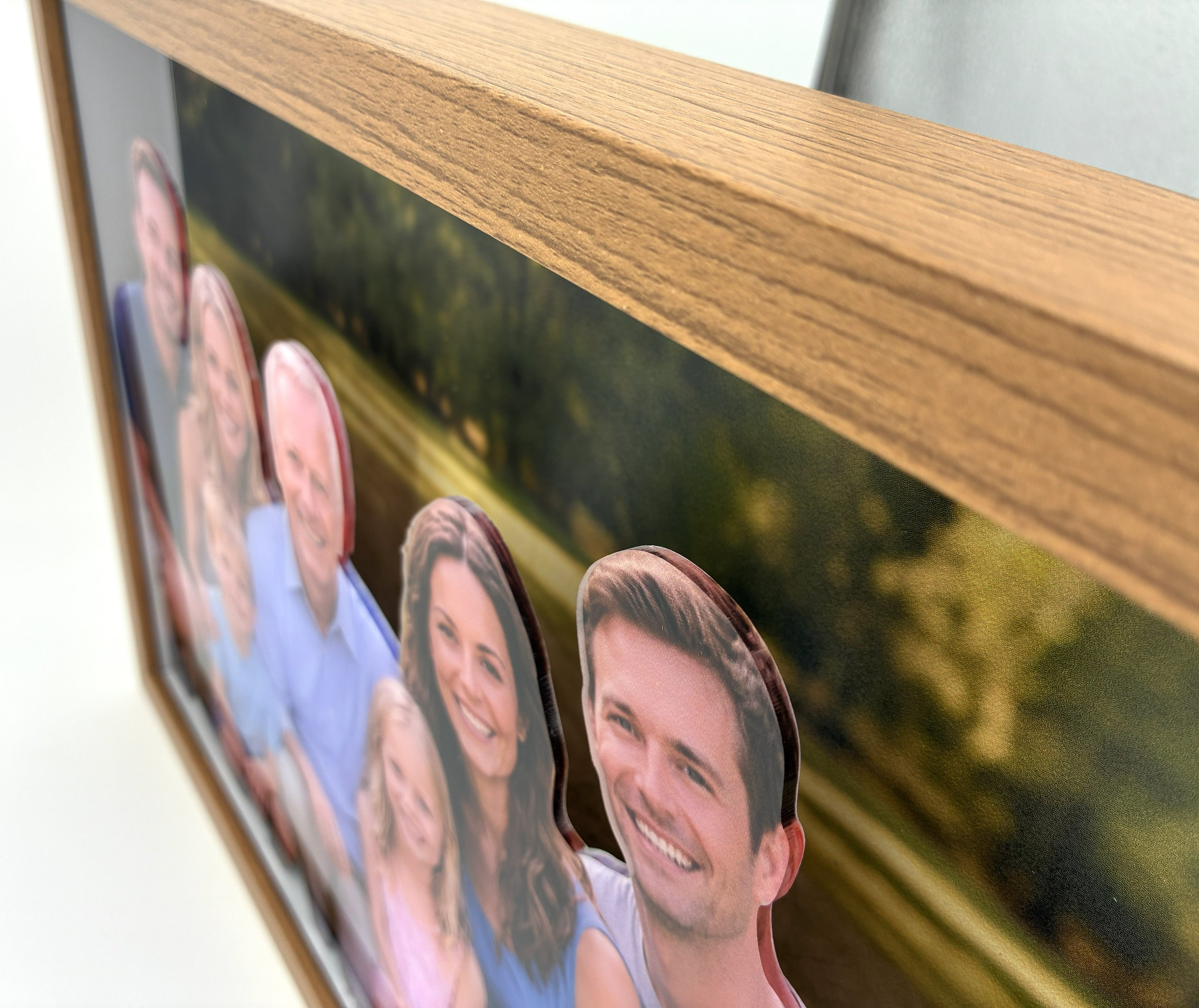 Custom Shadow Box Photo Frame