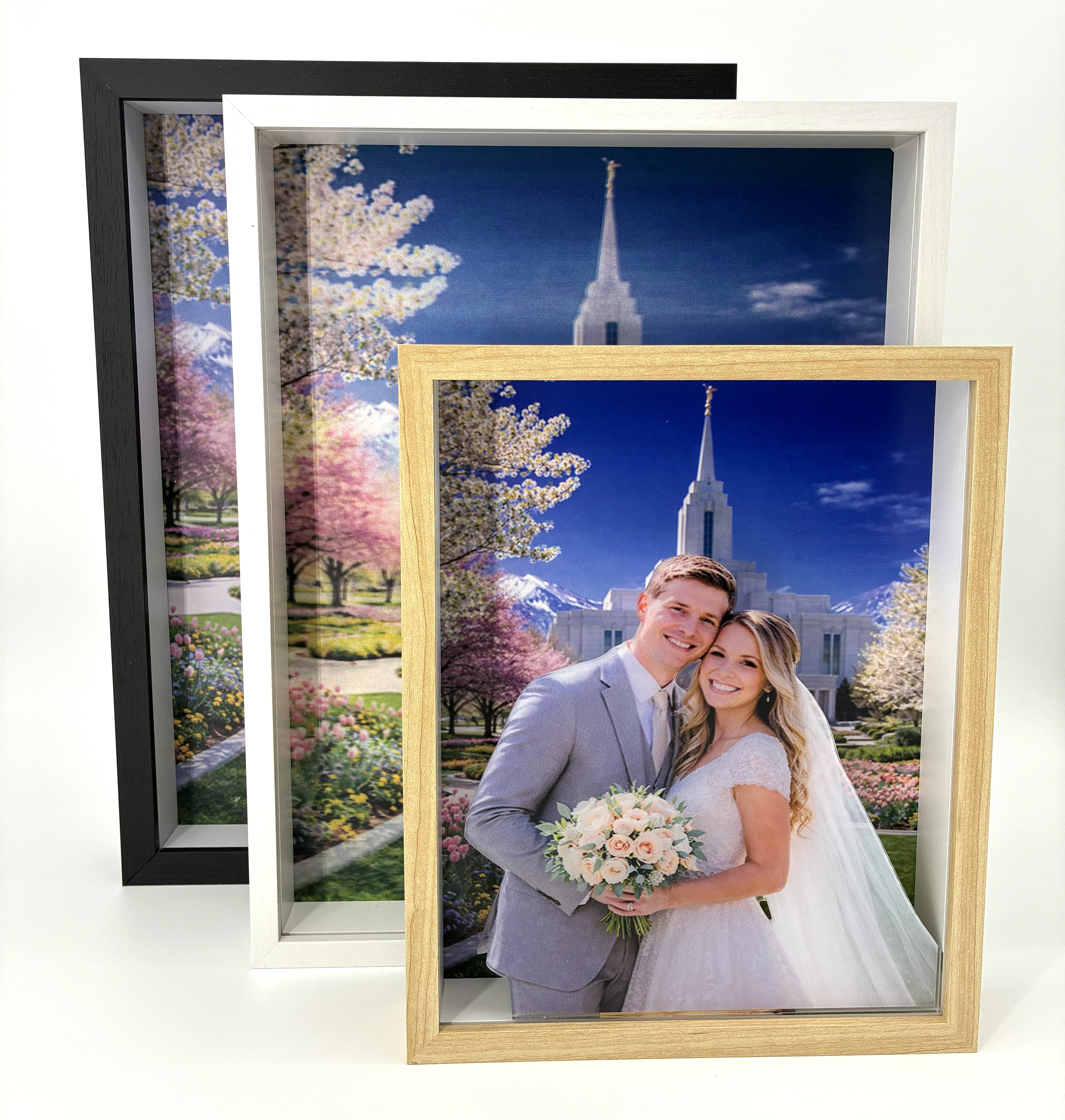 Custom Shadow Box Photo Frame